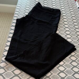 Calvin Klein Jeans black skinny knit pant